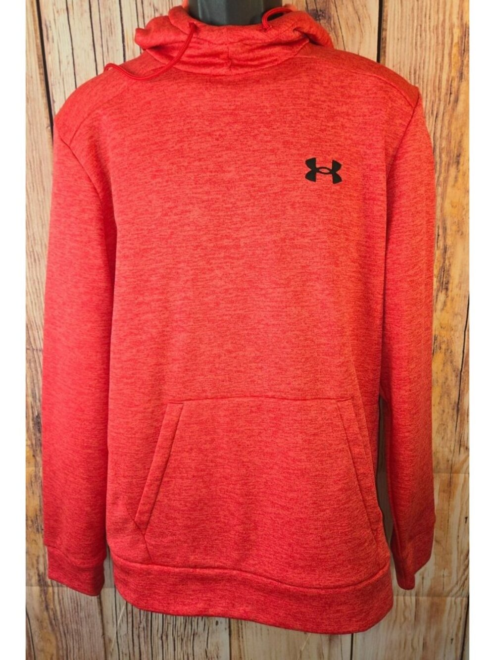 Under Armour Mens Loose Fit Red Hoodie Size Medium